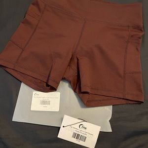 Zyia Fig Vibration Hustle Shorts